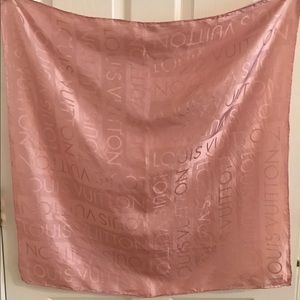 Authentic Louis Vuitton Silk Scarf